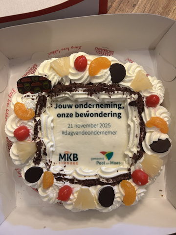 Taart Dag van de Ondernemer