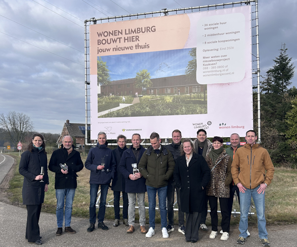 Onthulling bouwbord Kuukven Baarlo