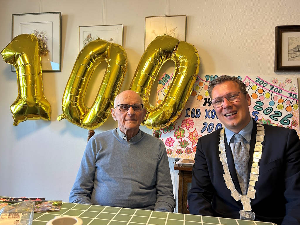 Meneer Koopmans en Burgemeester Bob Vostermans