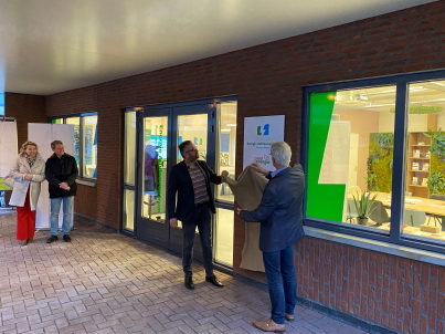 Opening PeelEnergie Adviescentrum door wethouder Erik Nijssen