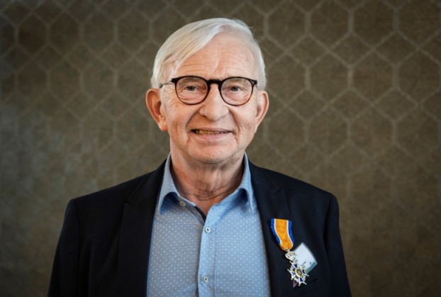 Koninklijke Onderscheiding voor Frans Joosten uit Panningen. Foto: Stefan Koopmans