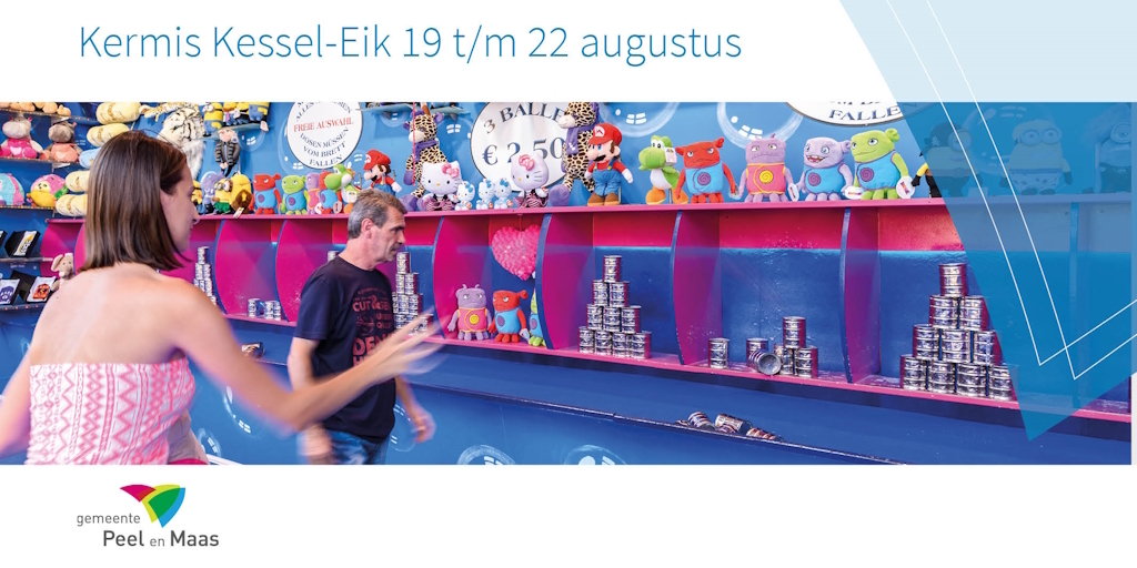 Kermis Kessel-Eik is van 19 tot en met 22 augustus 2023