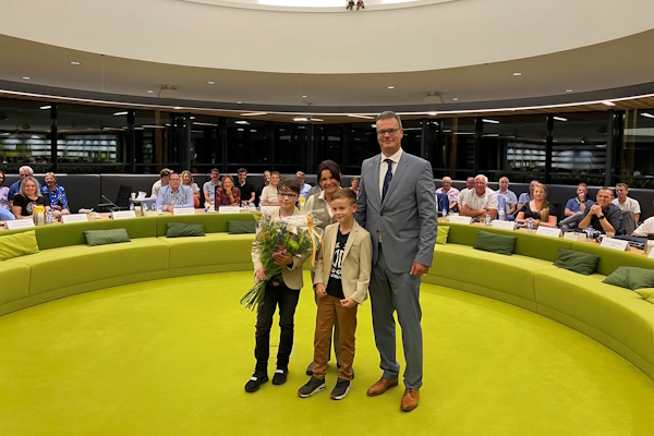 Wethouder Tijs van Lierop uit Panningen geïnstalleerd.